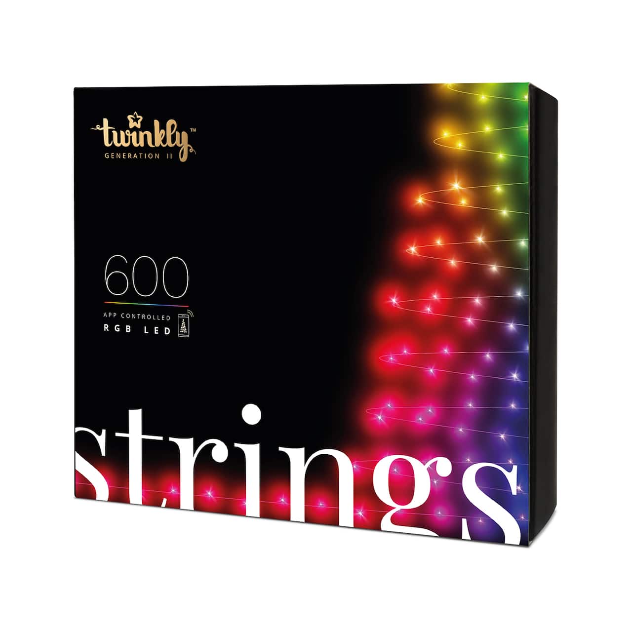 Twinkly&#x2122; Gen II 600ct. LED RGB Smart Light Strings